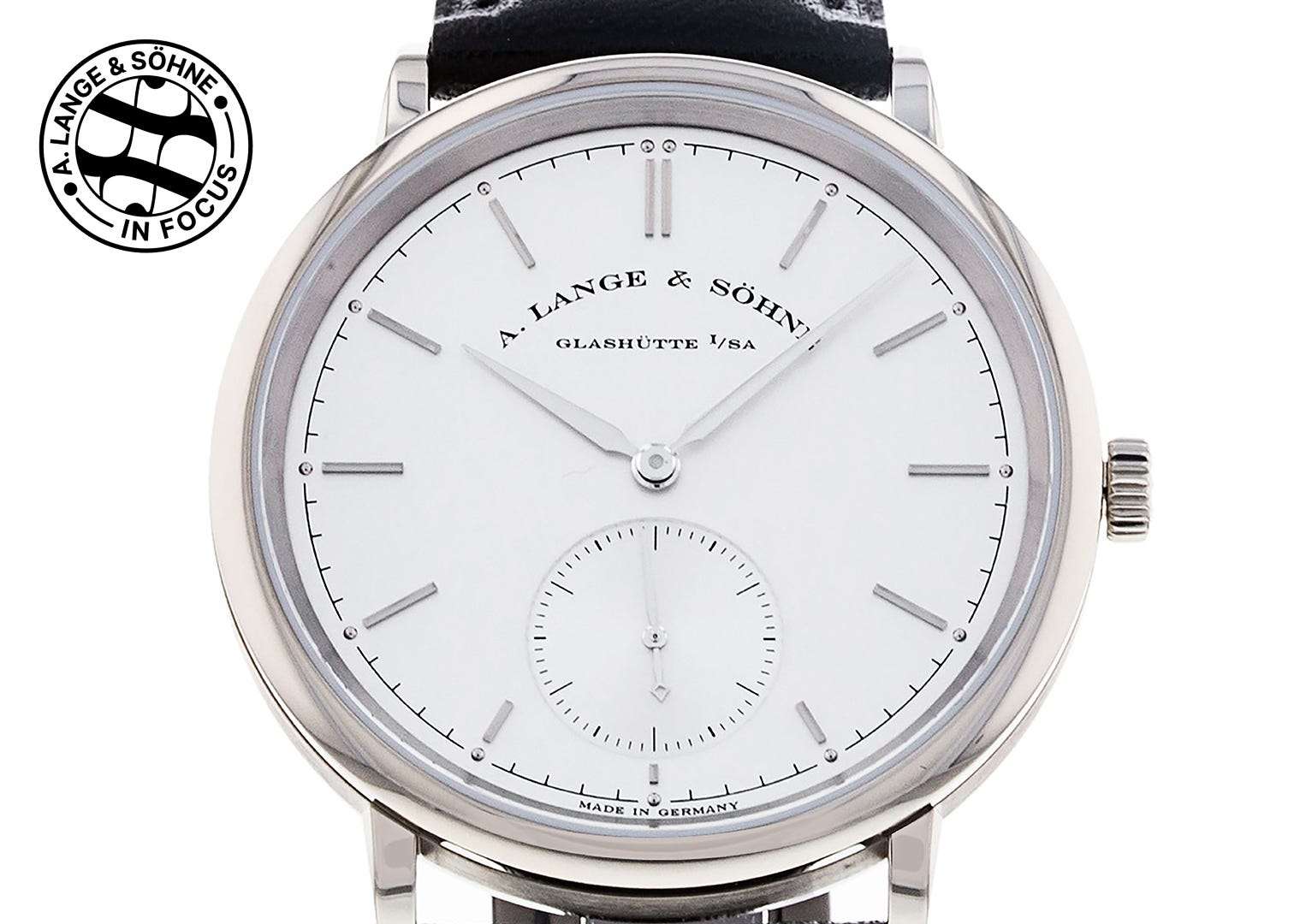  A Lange 1 model, one of the watches that helped re-launch the brand