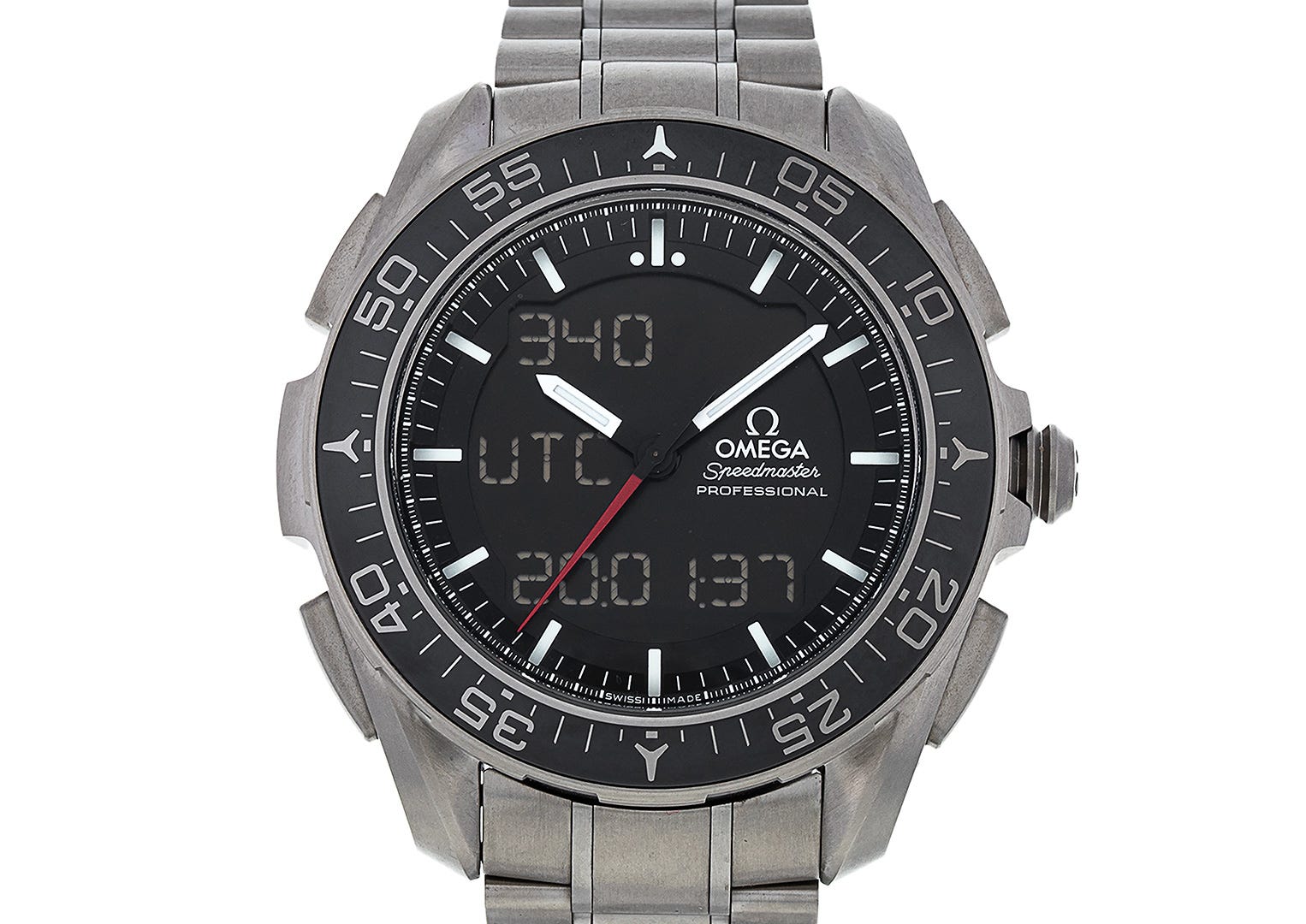 The most high-tech Speedmaster collection is the quartz-powered Instruments series 