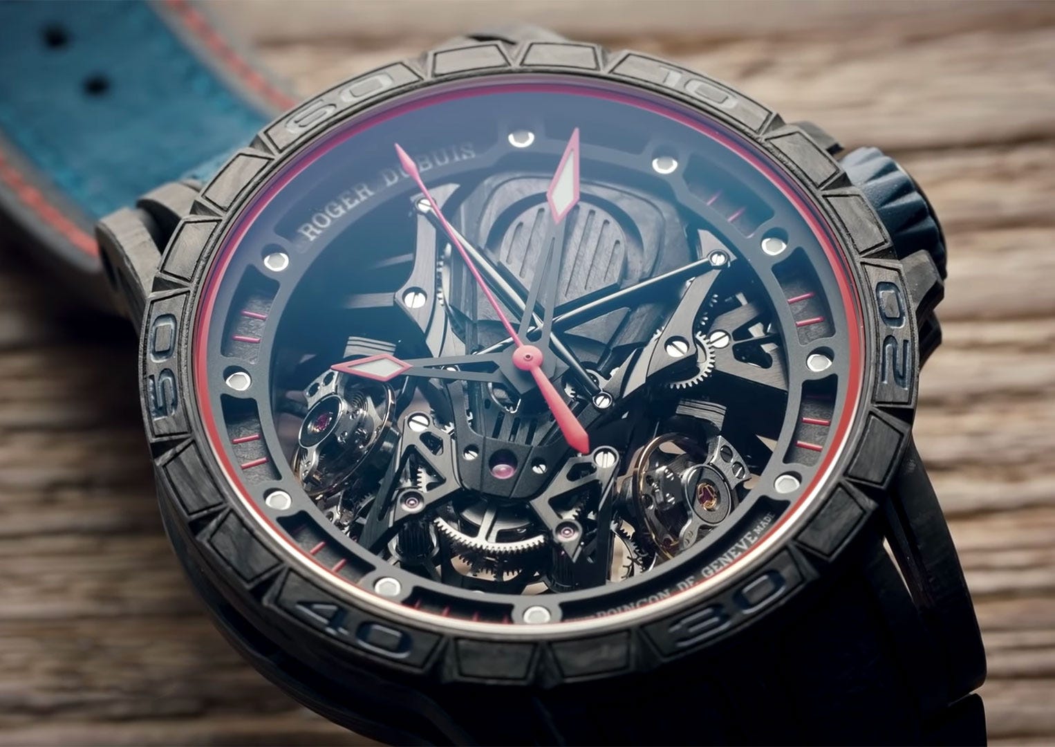 Roger Dubuis was founded in 1995 by Roger Dubuis and Carlos Dias