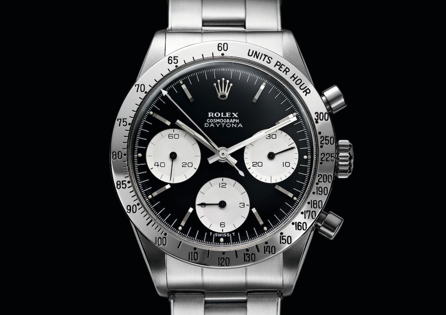 The Daytona Cosmograph, with its Valjoux movement, was not an instant success