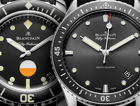 Feature: Blancpain Fifty Fathoms Old vs New