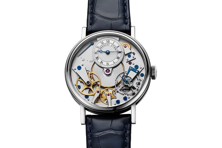 The Breguet Tradition 7027 is the perfect watch to see how a movement works