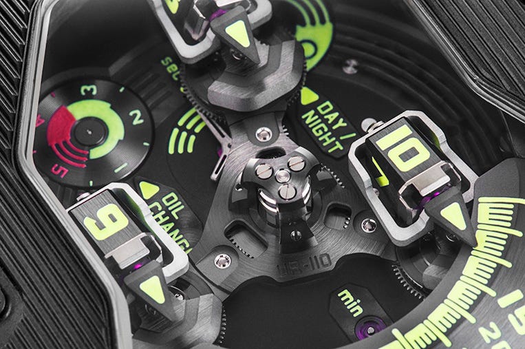 Urwerk UR-110 dial
